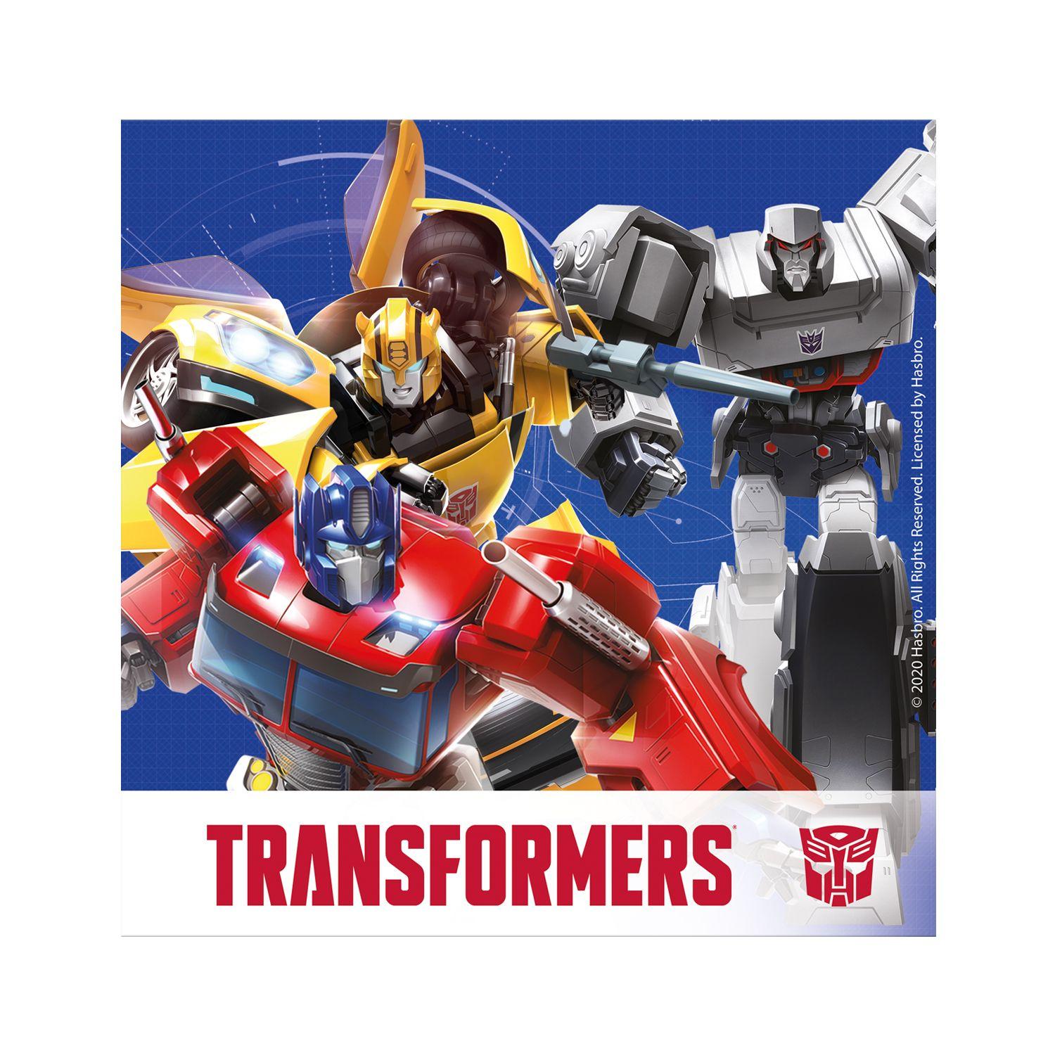 Set Cumpleaños Transformer para 6 Personas Cotillón Pronobel-5