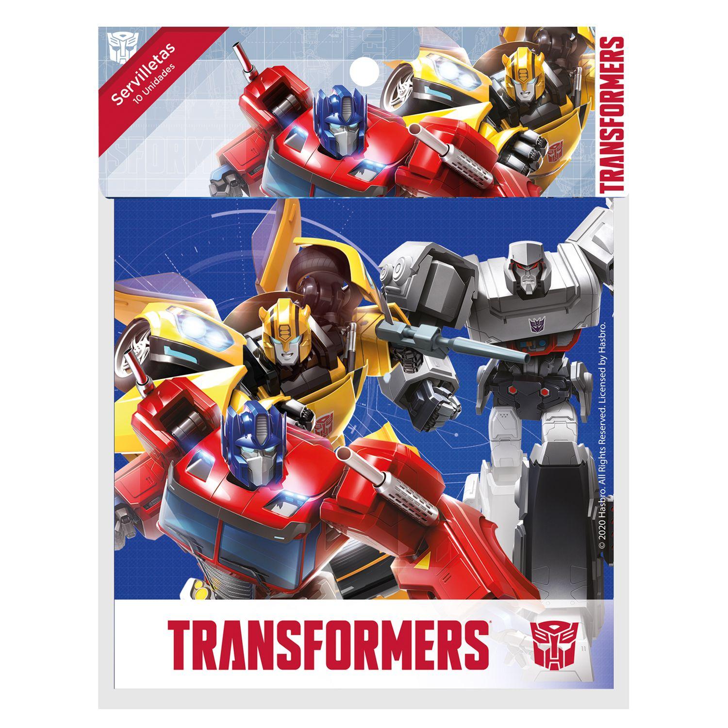 Set Cumpleaños Transformer para 6 Personas Cotillón Pronobel-6