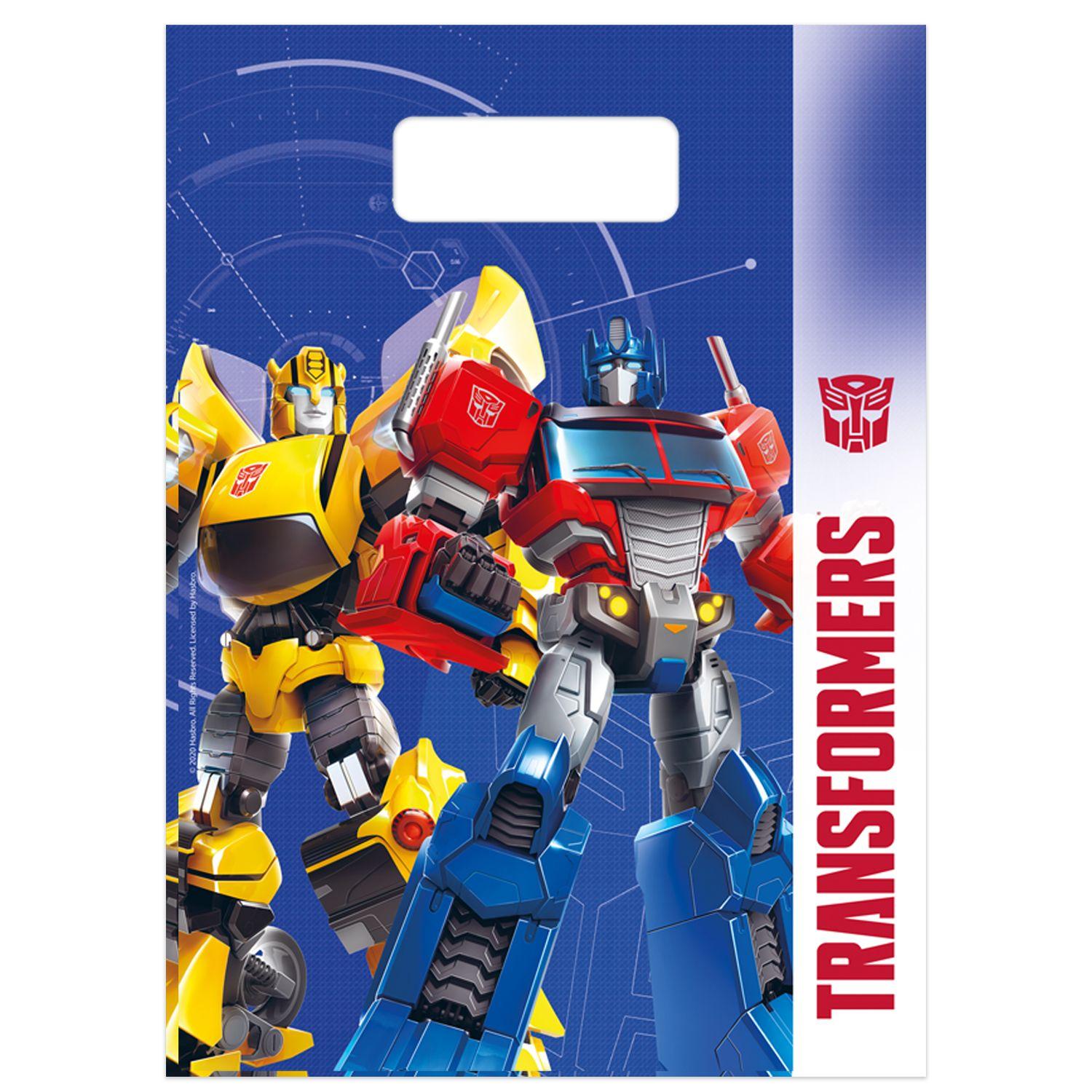 Set Cumpleaños Transformer para 6 Personas Cotillón Pronobel-9