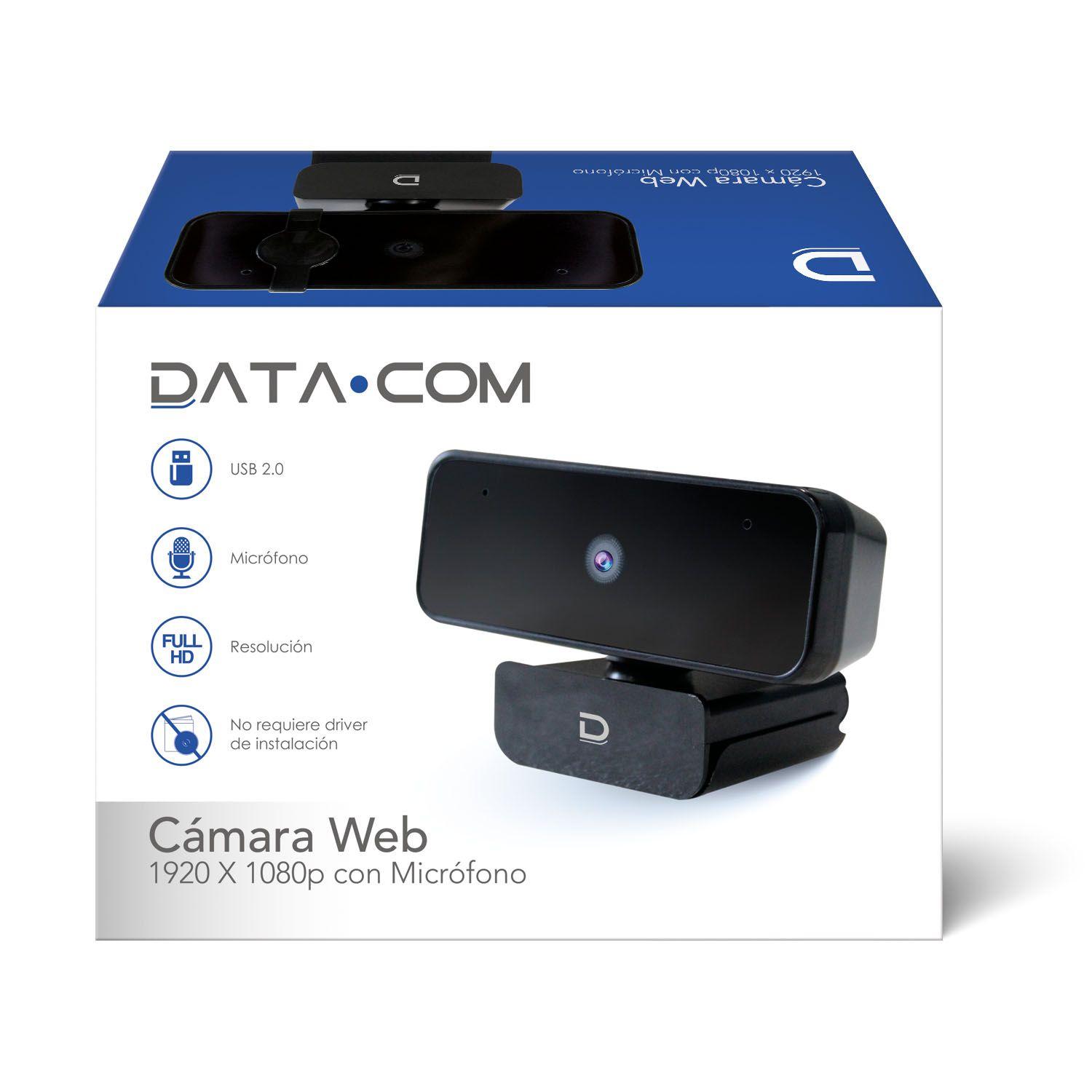 Camara Web 1920x1080p Microfono USB-0
