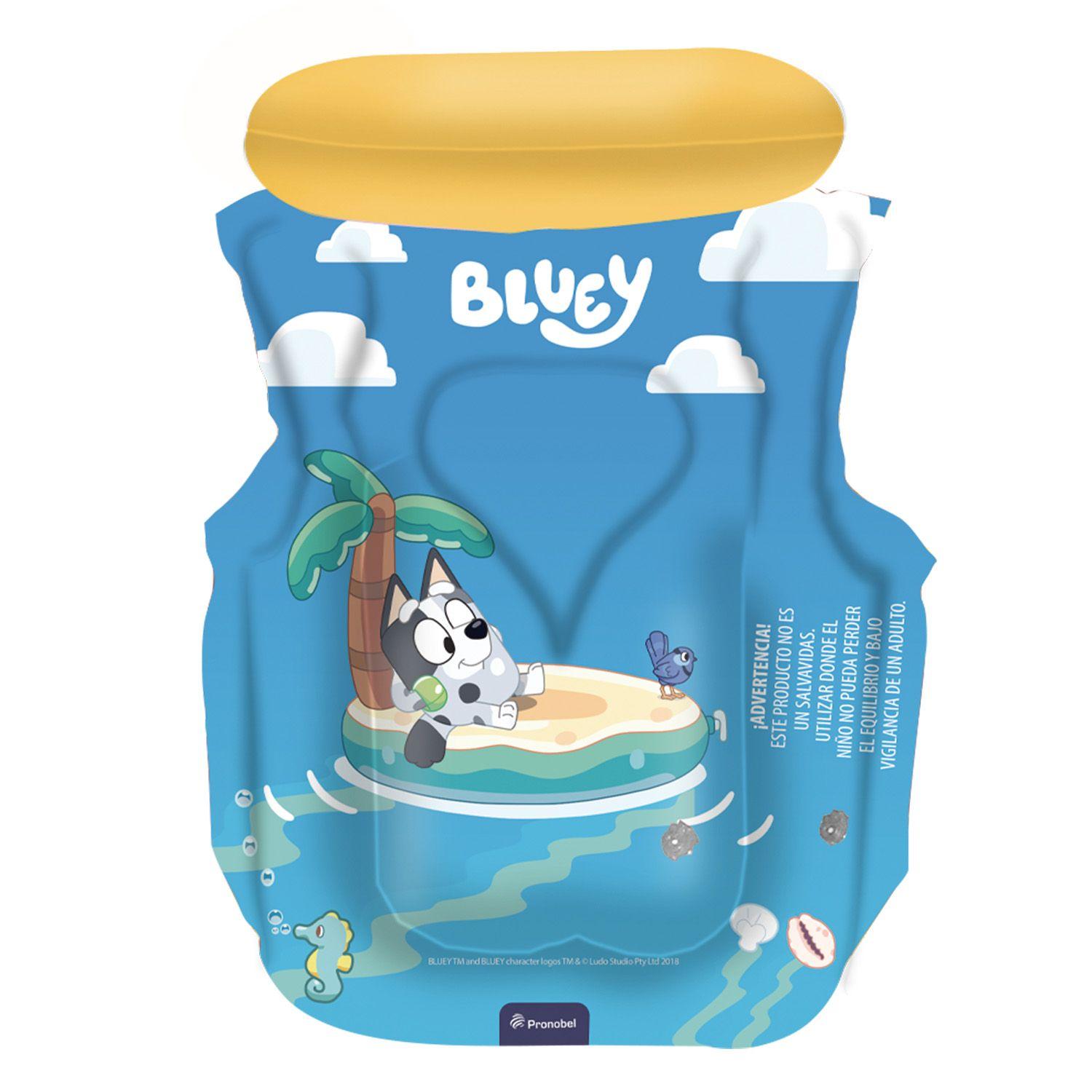 Chaleco Ajustable Inflable Bluey-2