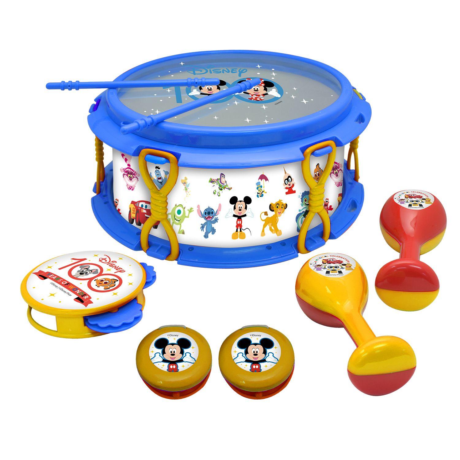 Set Musical En Tambor 6 Instrumentos Disney 100 Años-0