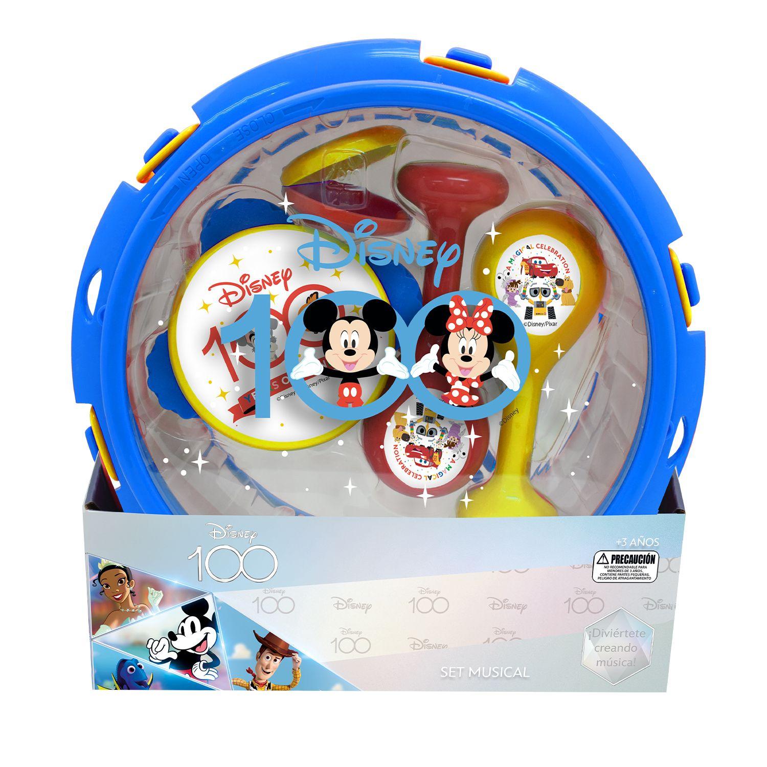 Set Musical En Tambor 6 Instrumentos Disney 100 Años-1