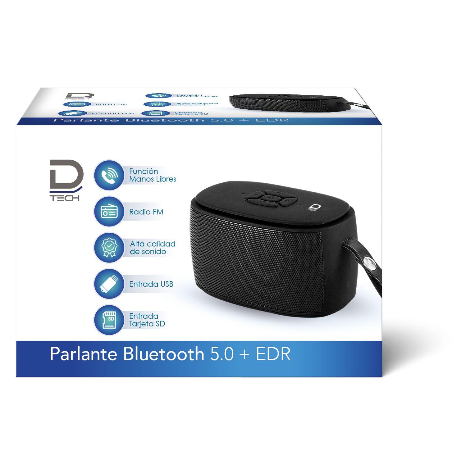 Mini Parlante Bluetooth 5.0 Negro-0