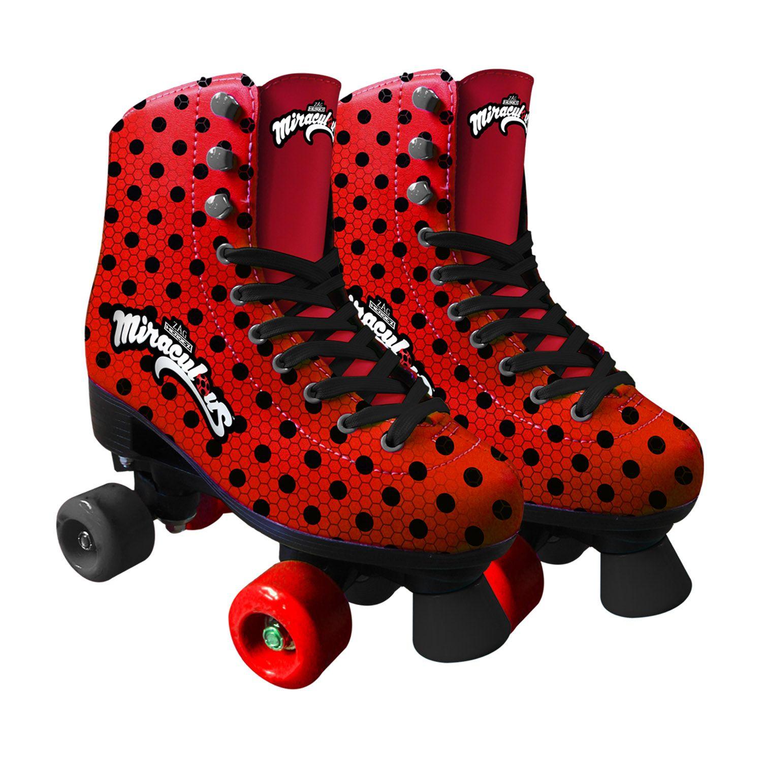 Patines Botin 4 Ruedas (Talla 32) Miraculous-1