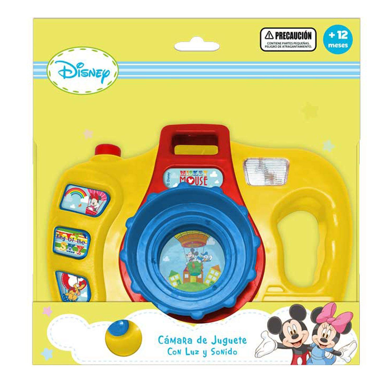 Camara De Juguete Luz Y Sonido Imagenes Mickey Disney-0