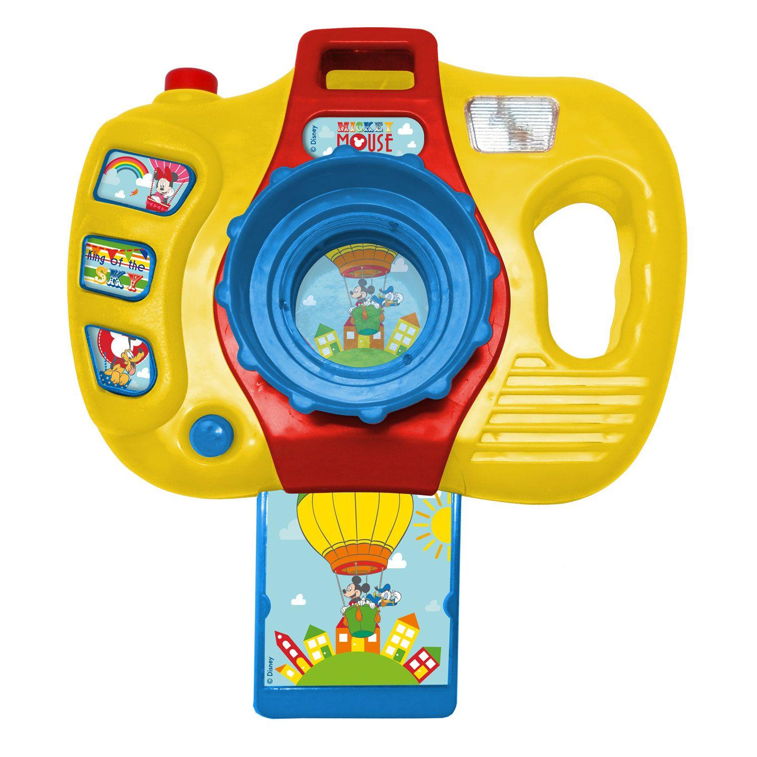 Camara De Juguete Luz Y Sonido Imagenes Mickey Disney-1