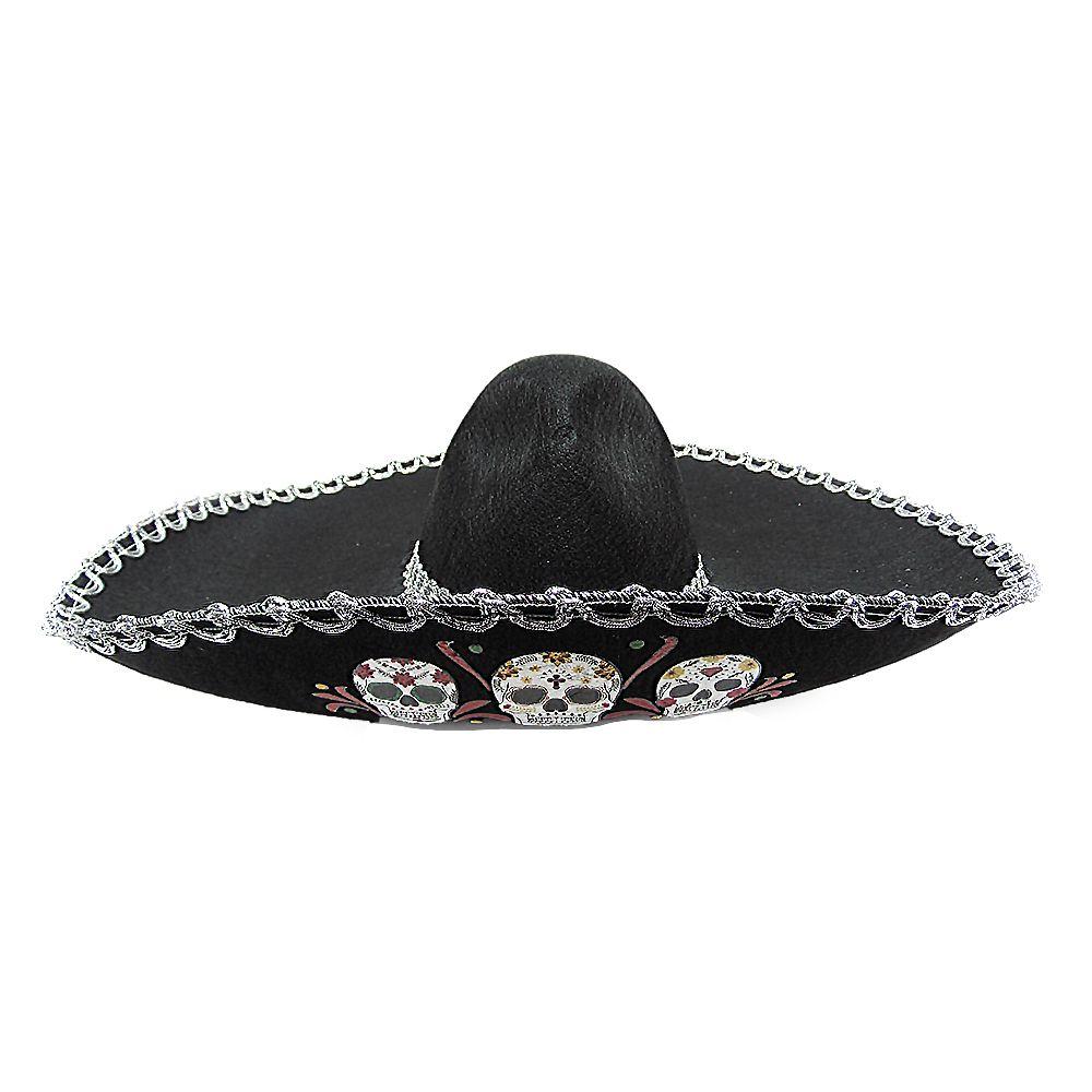 Gorro Mexicano Catrina Halloween Big Party-4