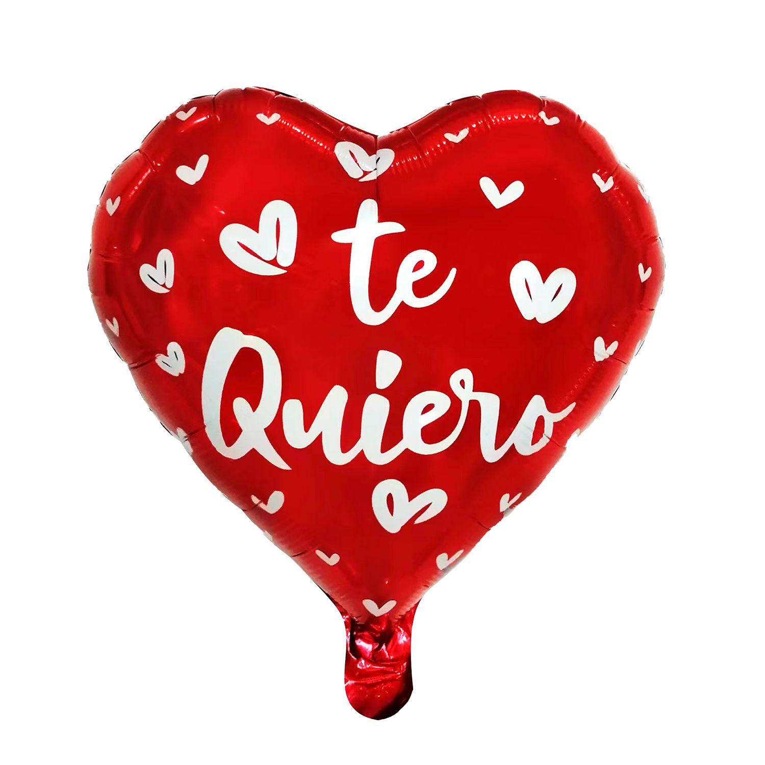 Globo Foil Corazon San Valentin 46 cm Aprox Big Party-3