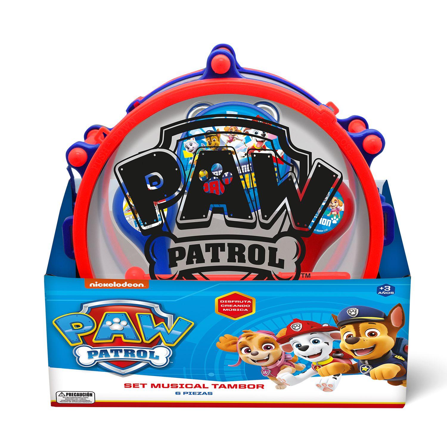 Set Musical En Tambor 6 Piezas Paw Patrol-0