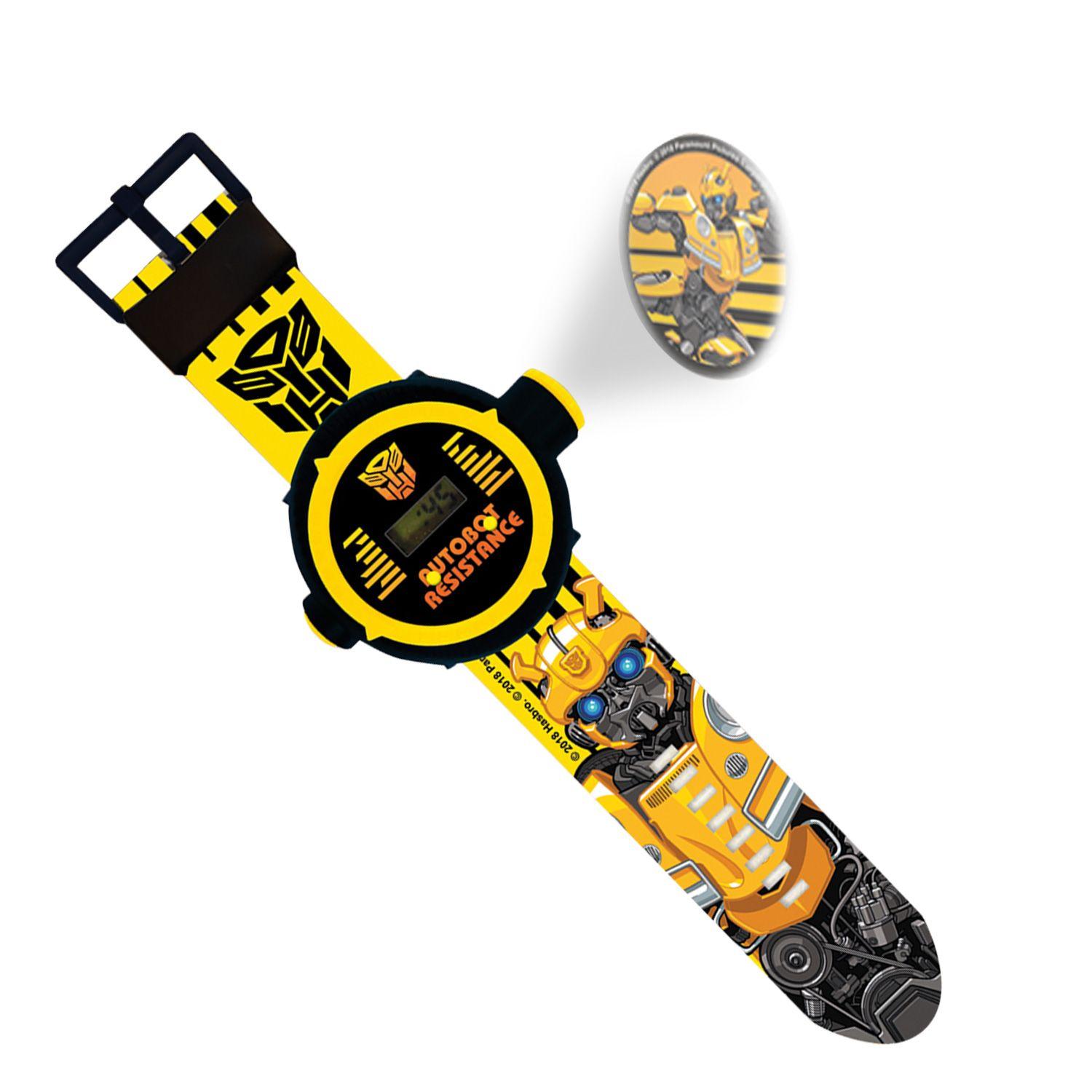 Reloj Proyector Bumblebee Hasbro Pronobel-2