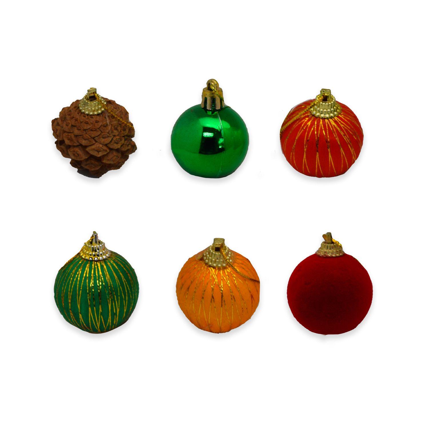 Esferas Navideñas 5 cm 22 Piezas Big Party-1