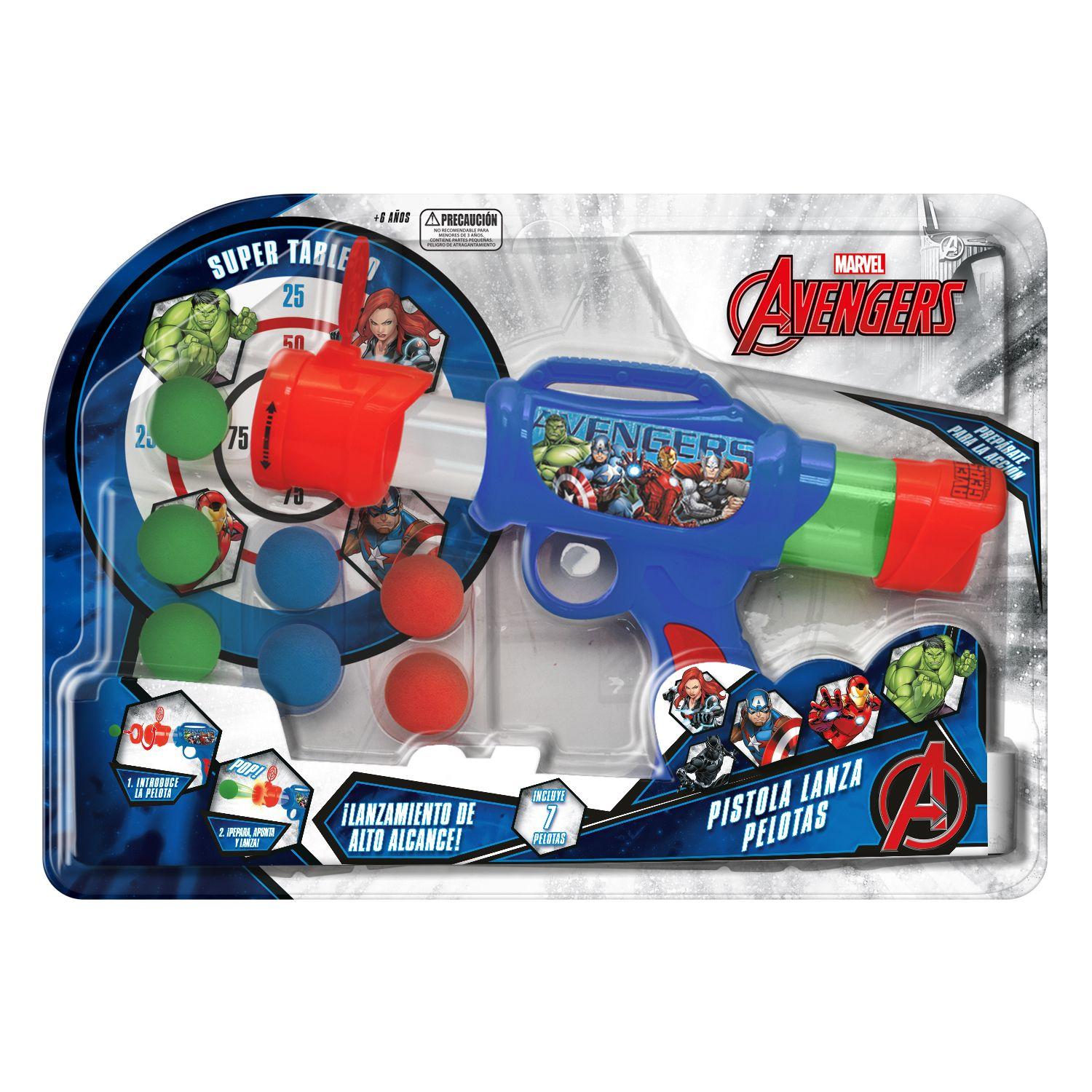 Pistola Lanza Pelotas Avengers Marvel-0