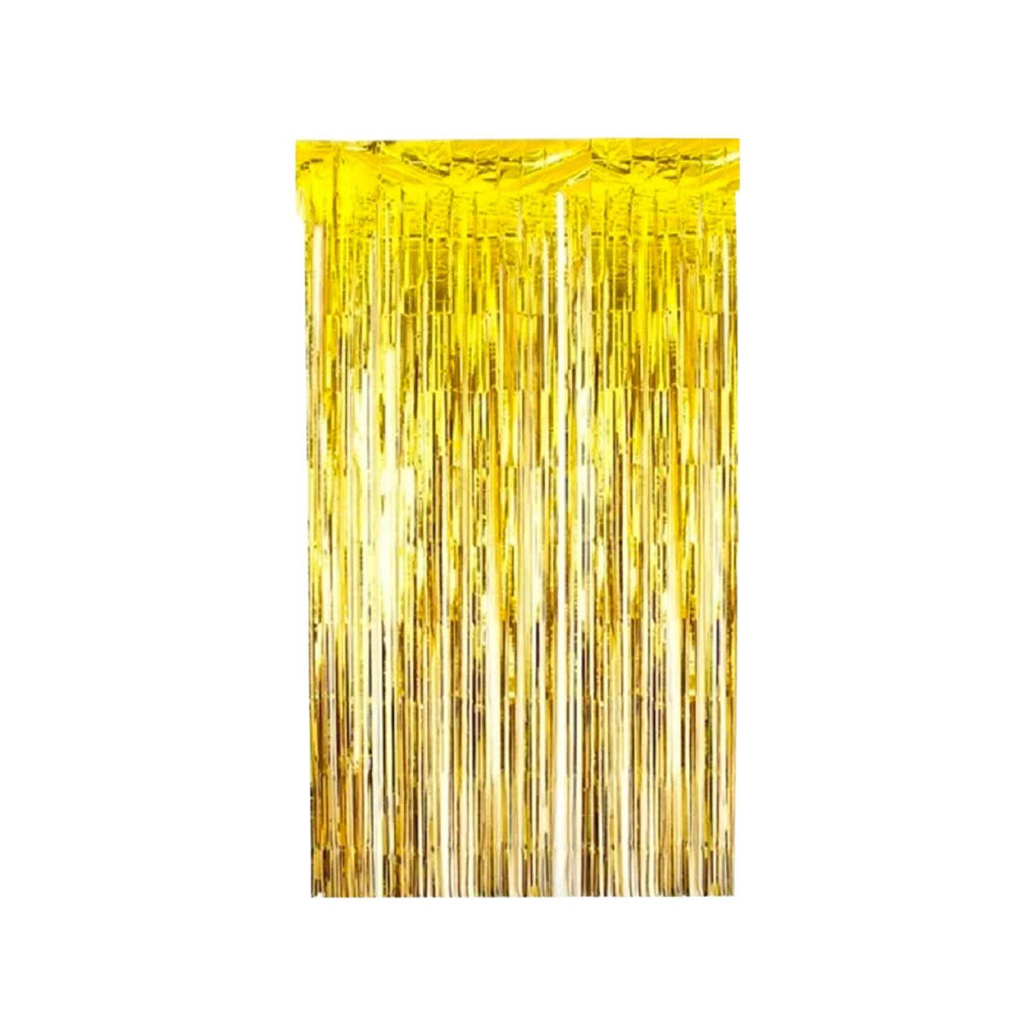 Cortina Dorada 33x450 cm Big Party-1