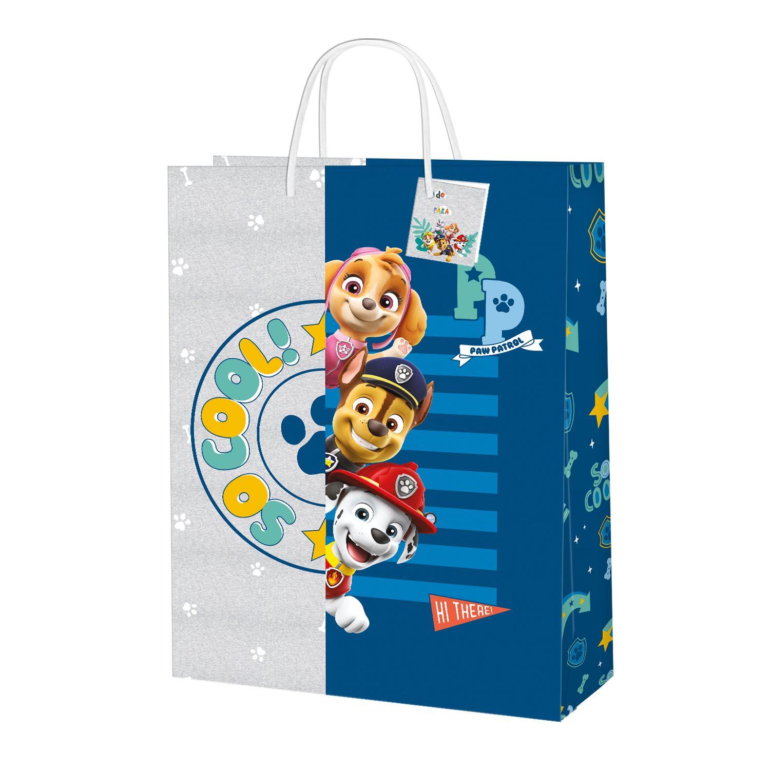 Bolsa Regalo Paw Patrol Jumbo 46x33x10 cm-1