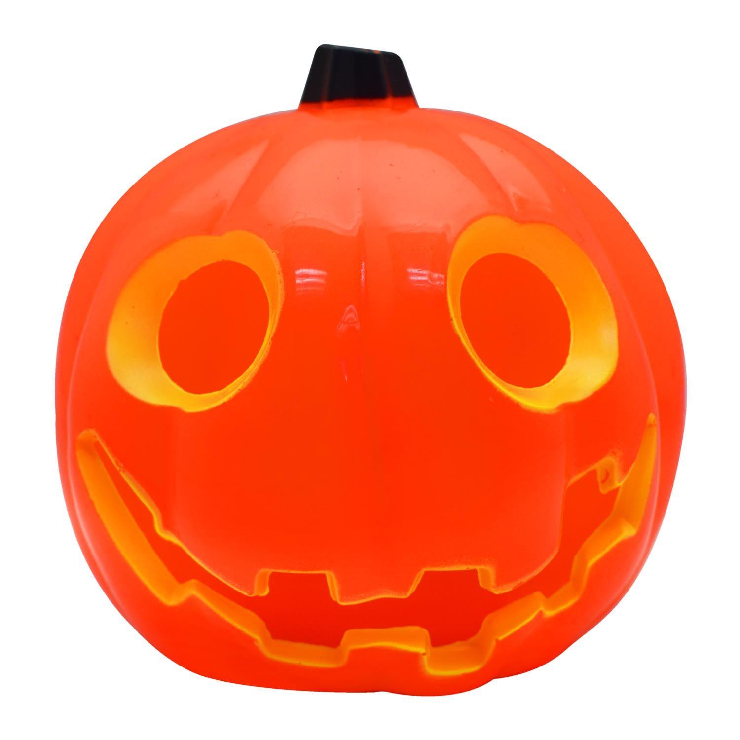 Calabaza Con Luz 11 cm Halloween Big Party-1