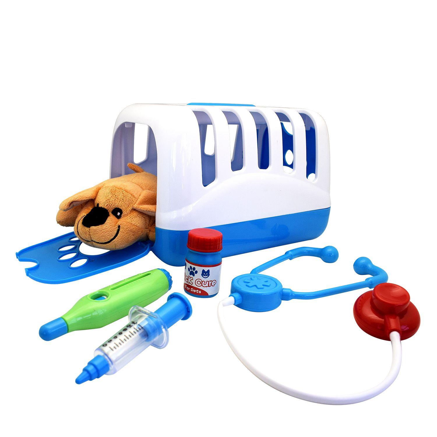 Set De Mascota En Casita 8 Piezas 26x18 cm Nobel Toys-0