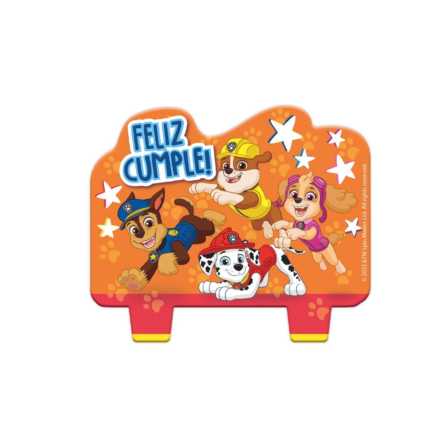 Set Cumpleaños Paw Patrol para 6 Personas Pronobel-9