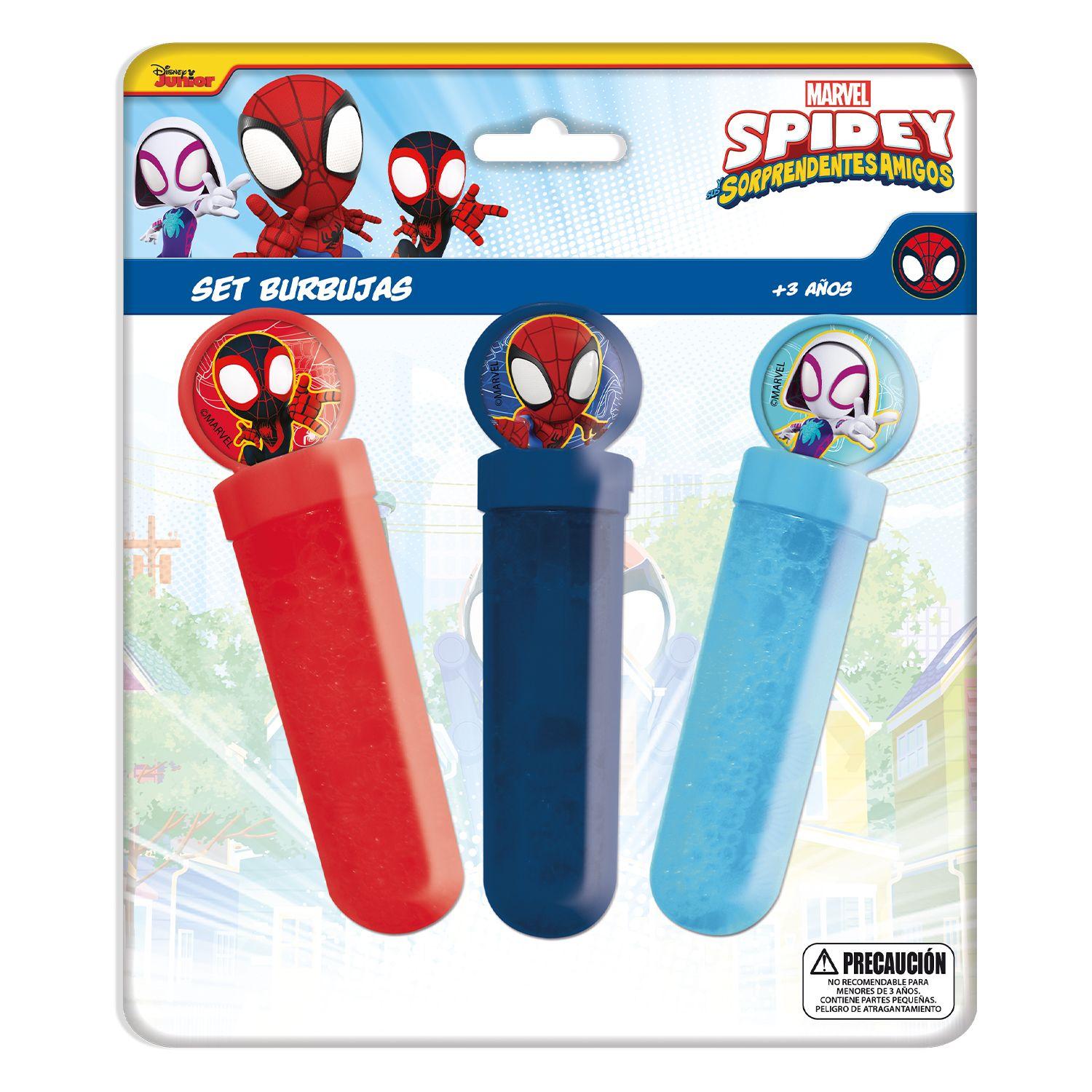 Set De Burbujas Spidey Marvel-0