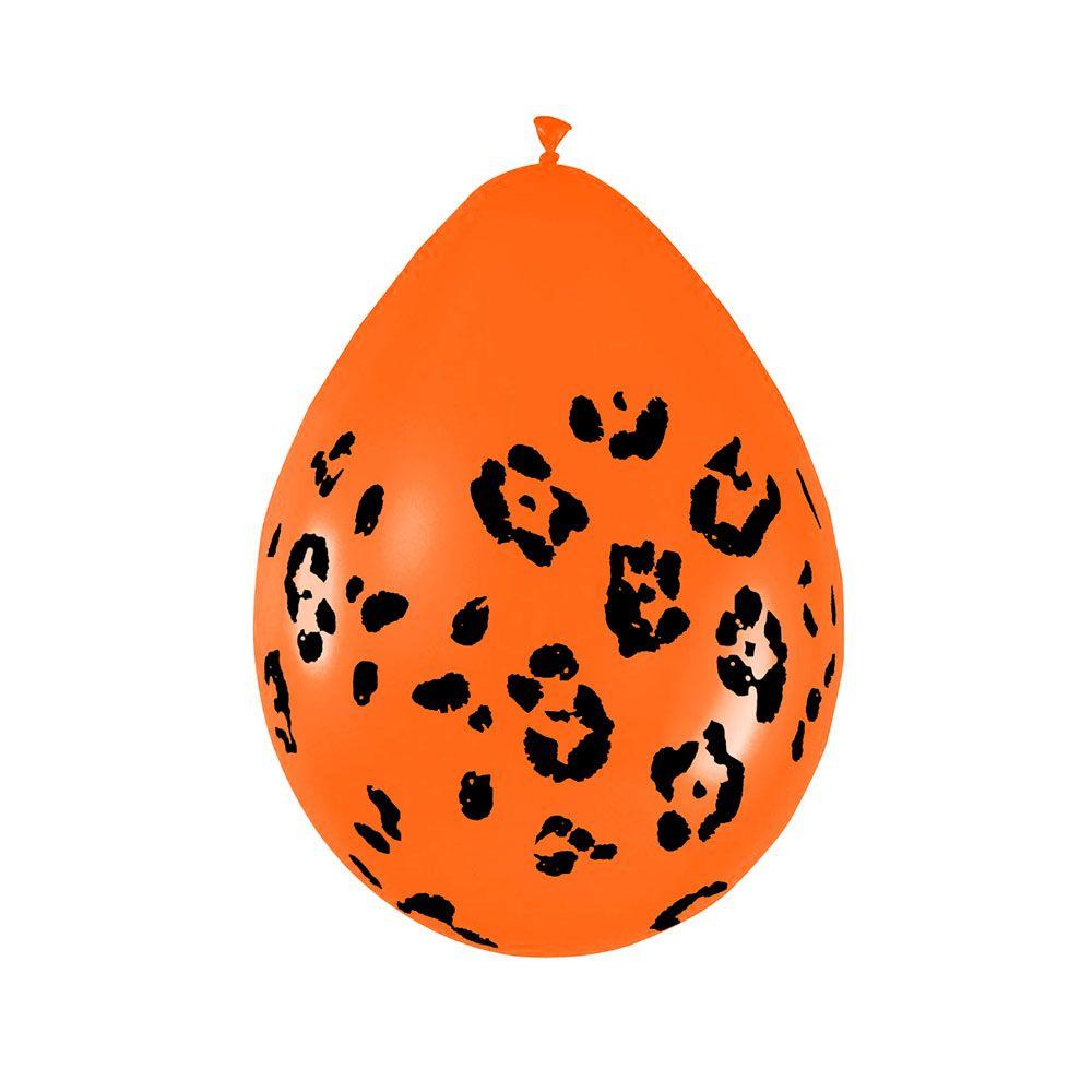 Set 12 Un. Globo Animal Print Impreso Nº9 Big Party-3