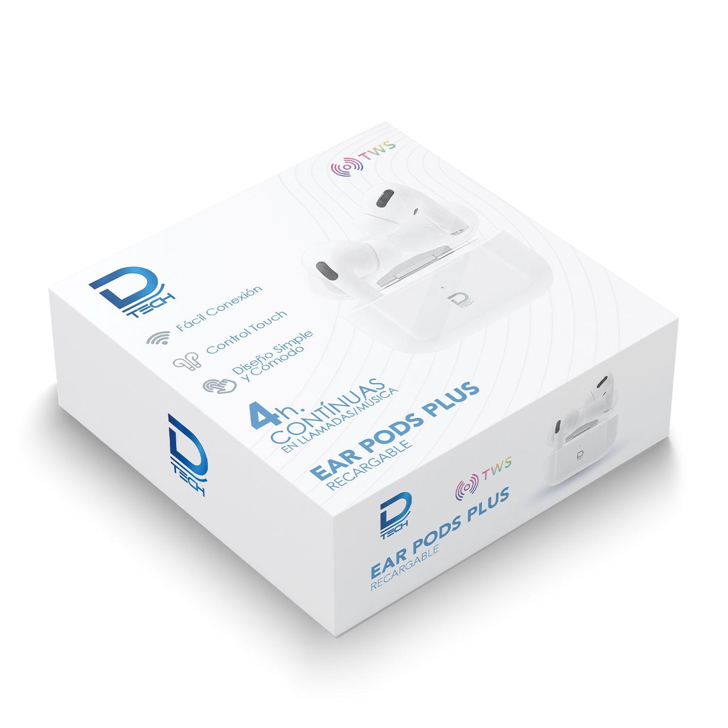 Ear Pods Plus Blanco Datacom-3