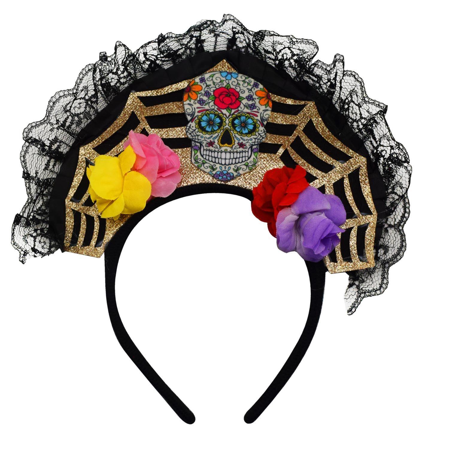 Cintillo Catrina Halloween Big Party-0