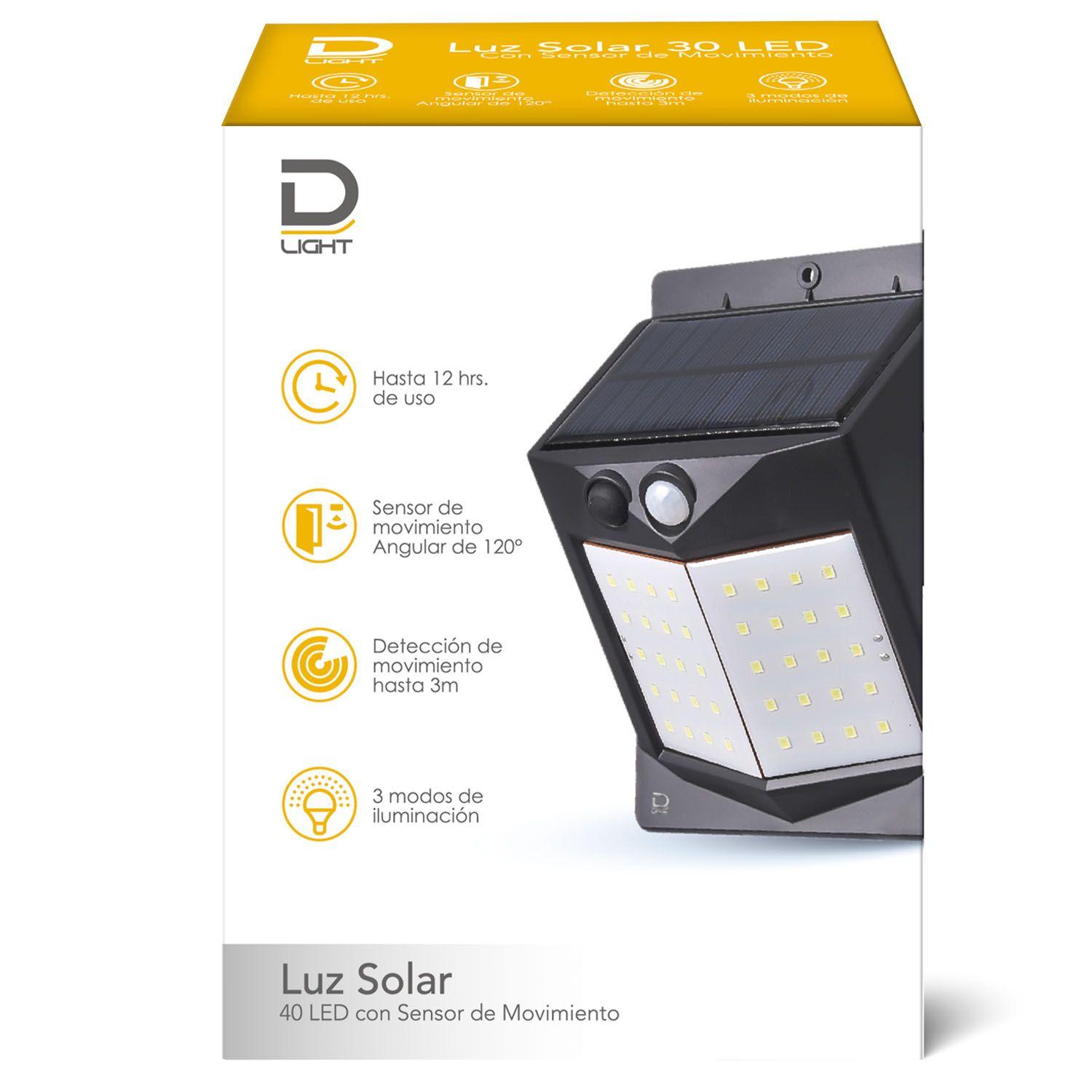 Luz Solar 40 Leds Datacom Pronobel-0