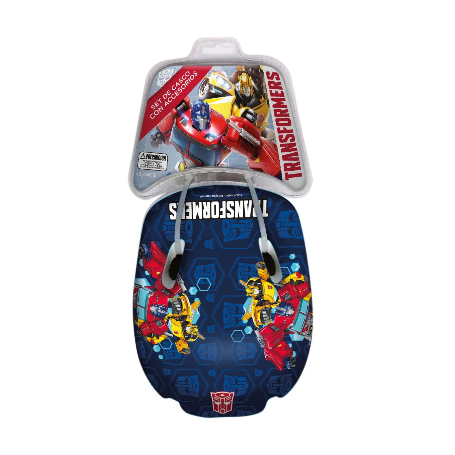 Casco Y Rodilleras Bumblebee Hasbro Pronobel-0