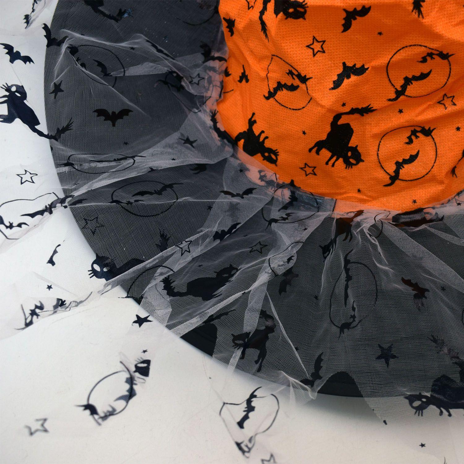 Gorro De Bruja Con Gaza Halloween Big Party-1