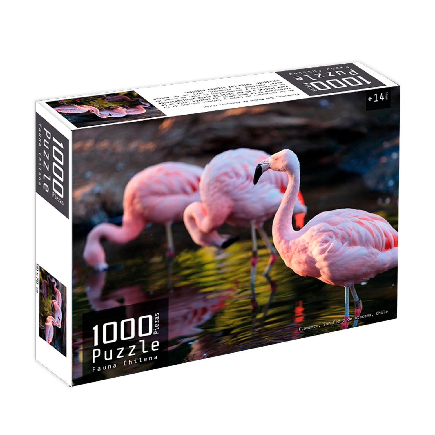 Puzzle 1000 Piezas Fauna Chilena Nobel Gift-3