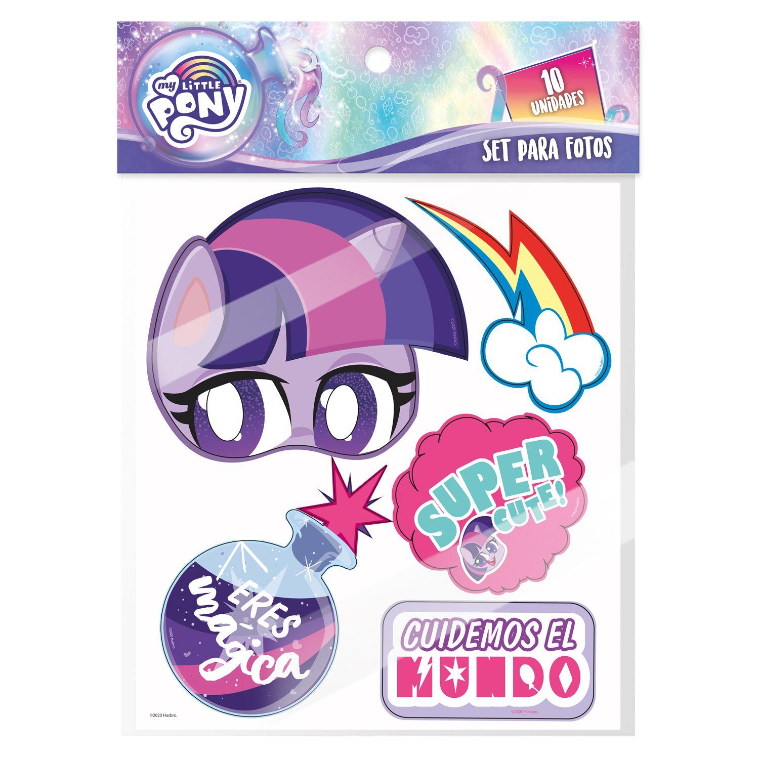 Set Cumpleaños My Little Pony para 6 Personas Pronobel-9