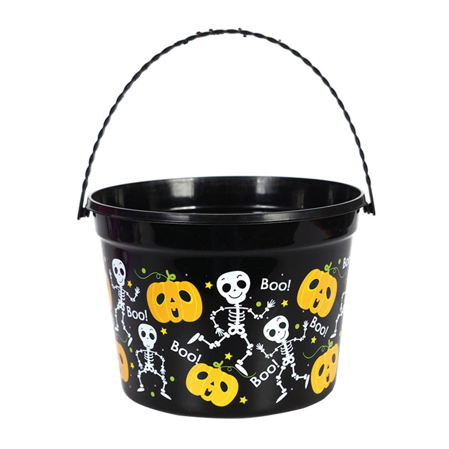 Balde Halloween 20x14,5 cm Big Party-2