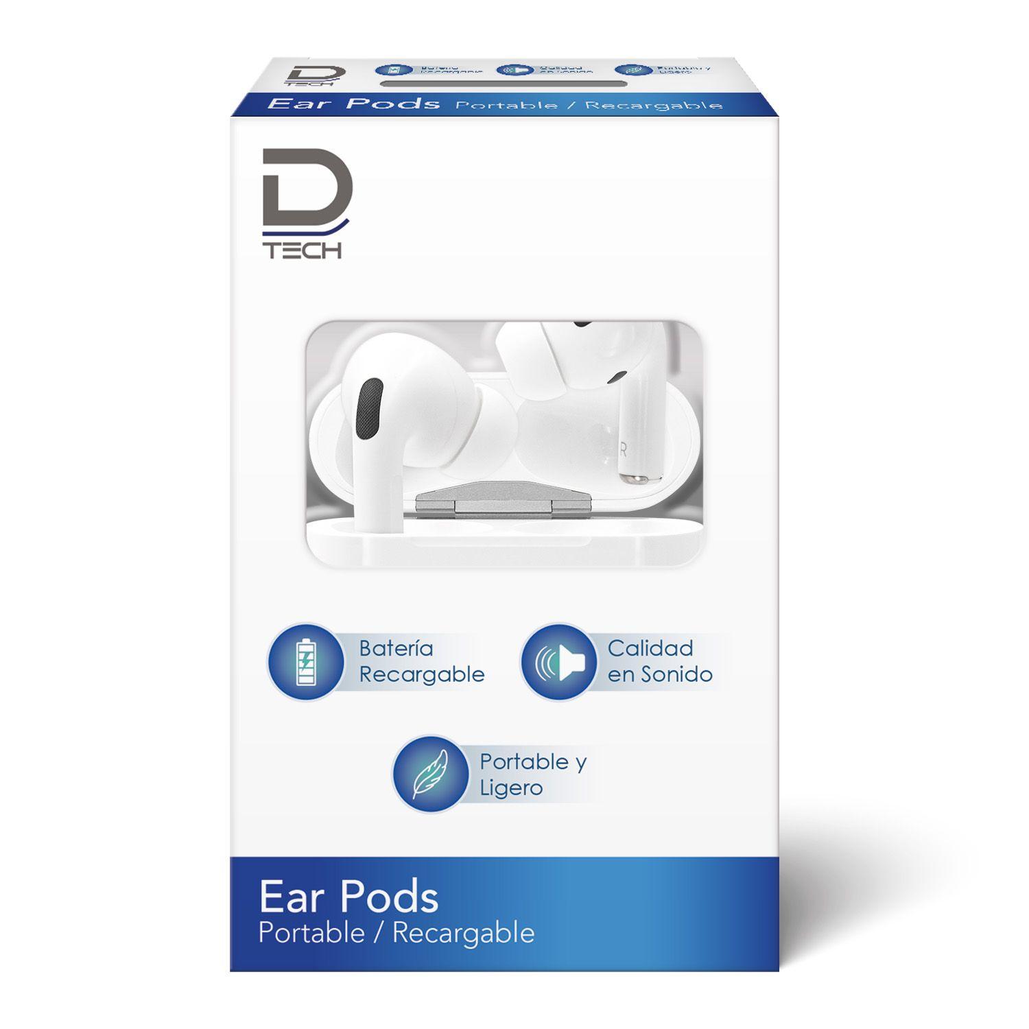 Audifono Earpods Blanco Datacom-2