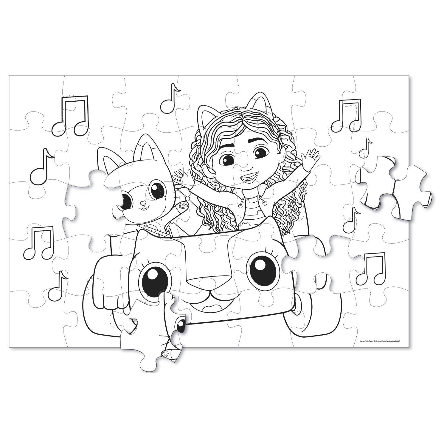 Puzzle 35 Piezas 2 En 1 Para Colorear-2