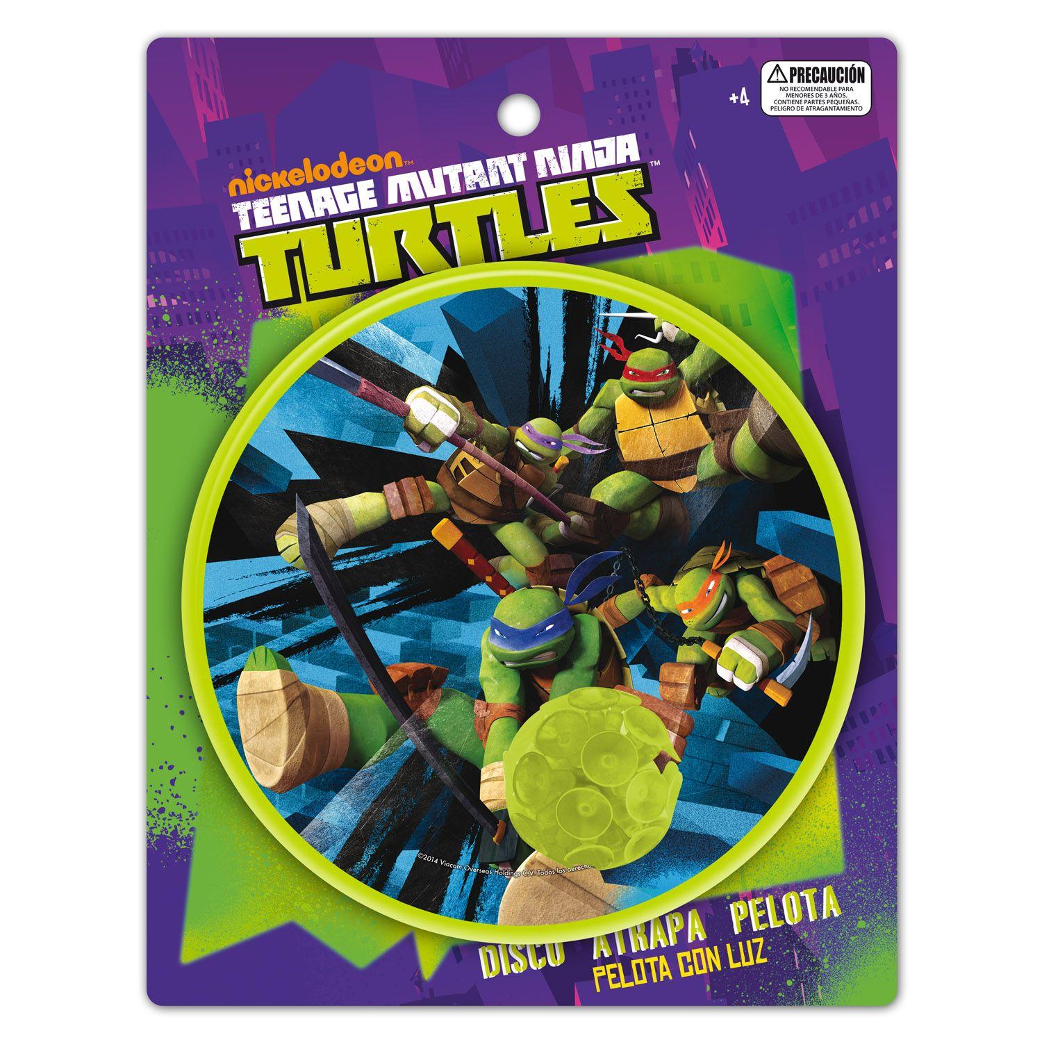 Discos Atrapa Pelota Tortugas Ninja Pronobel-0