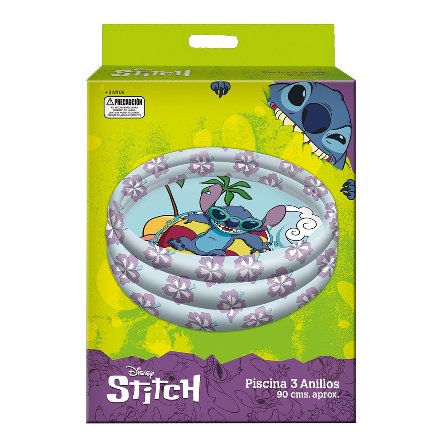 Piscina 3 Anillos 90 cm Stitch-0