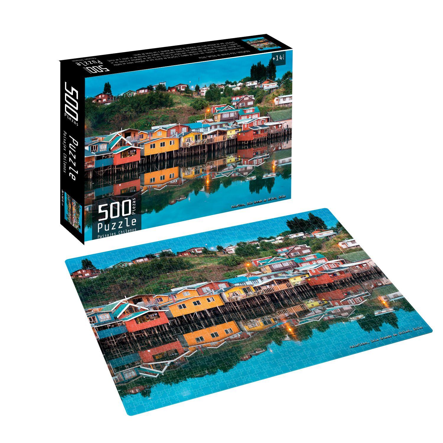 Puzzle 500 Piezas Paisajes Chilenos Nobel Gift-1