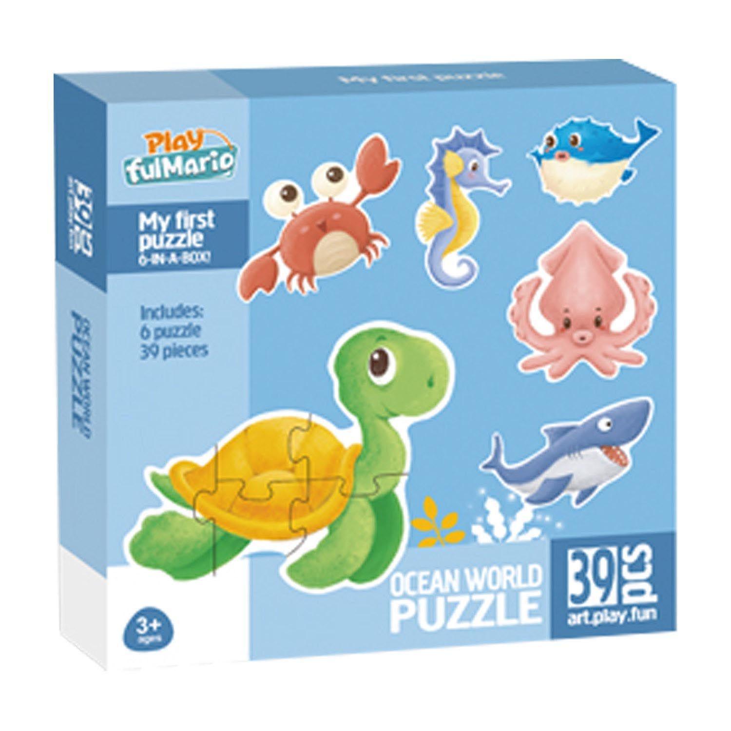 Puzzle Deluxe Infantil 39 Piezas Jumb Extra Duras Nobel Gift-0