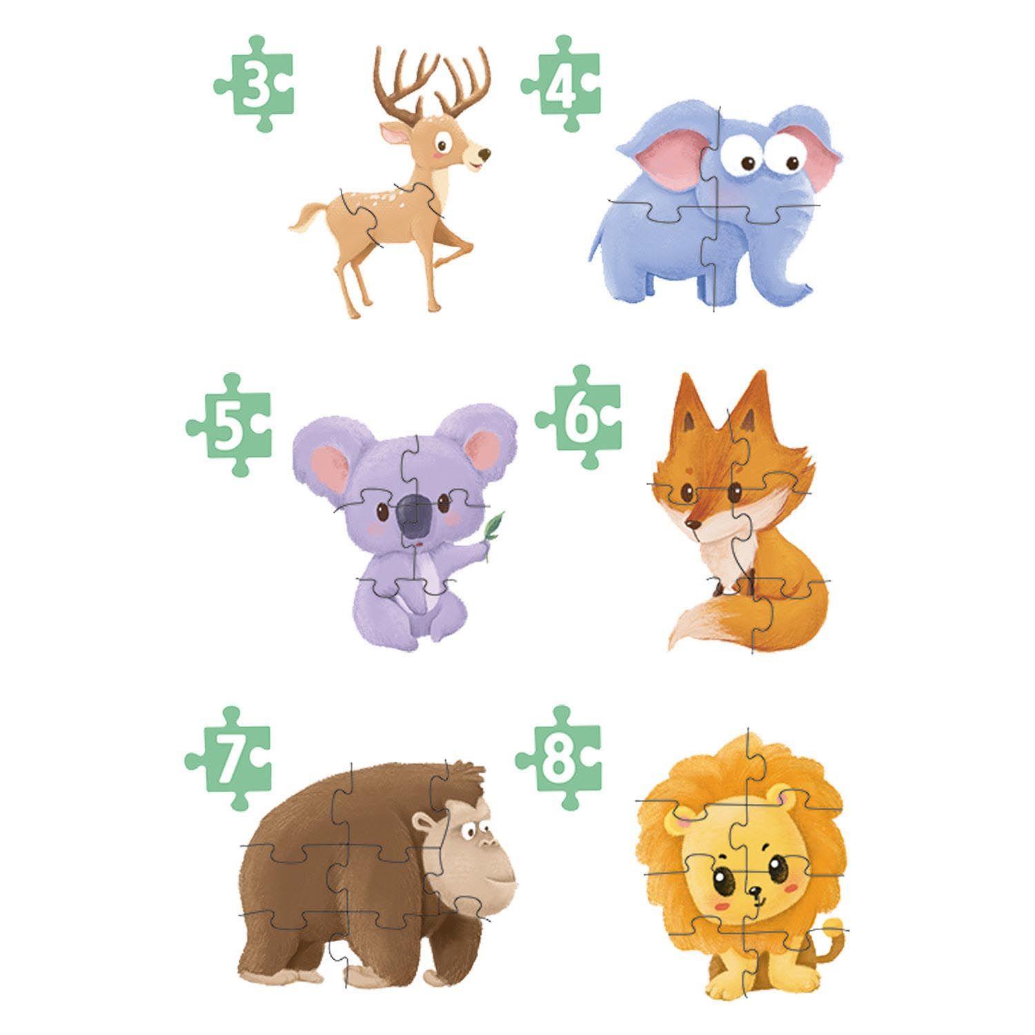 Puzzle Deluxe Infantil 39 Piezas Jumb Extra Duras Nobel Gift-3