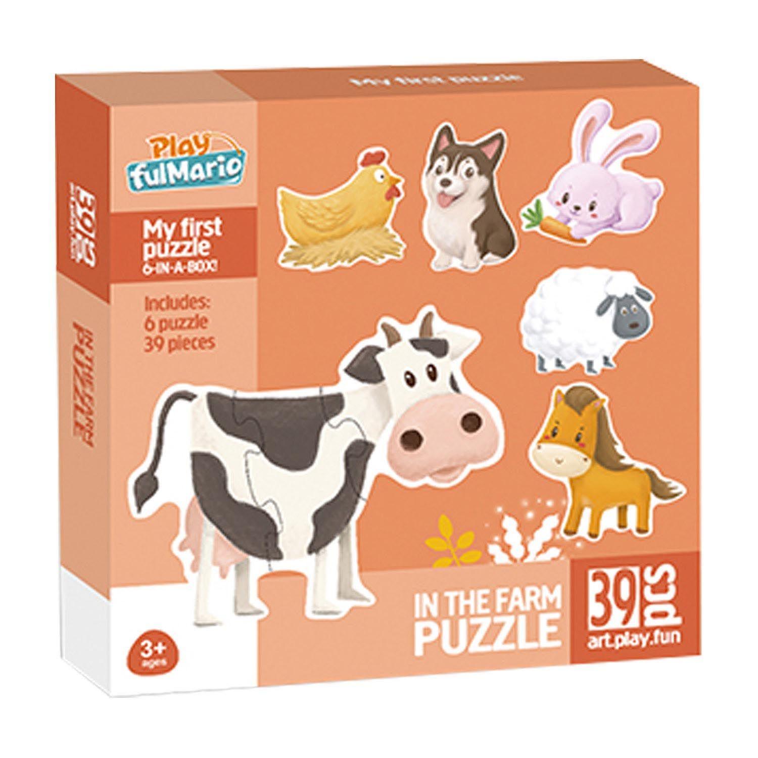 Puzzle Deluxe Infantil 39 Piezas Jumb Extra Duras Nobel Gift-4