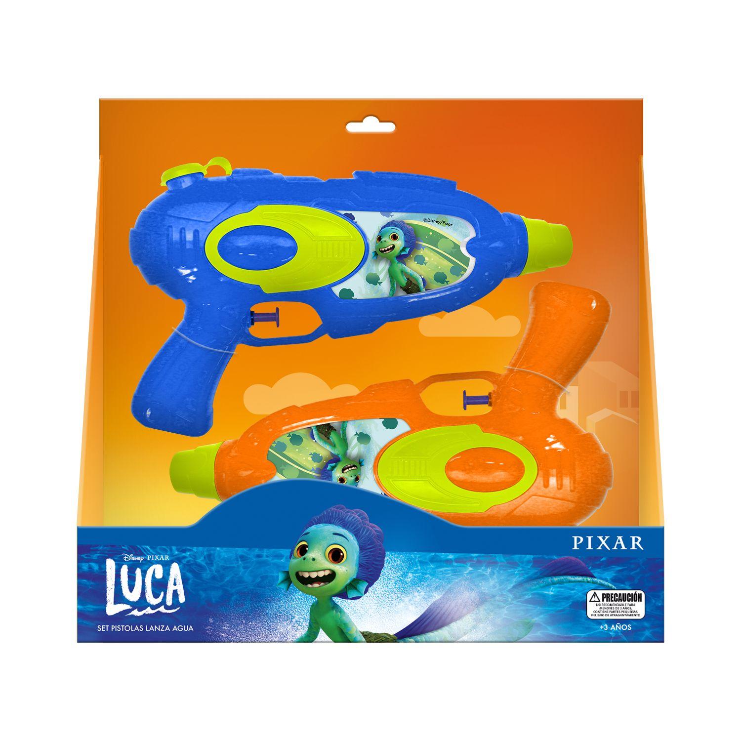Set De Pistolas Lanza Agua Luca Disney-0