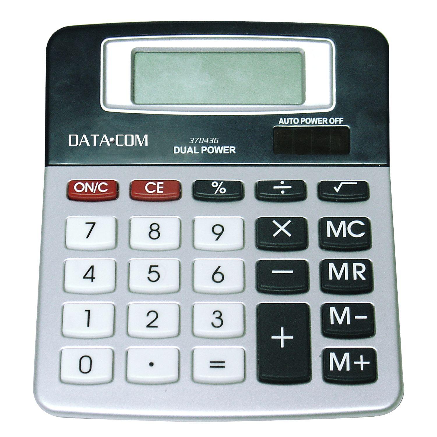 Calculadora Escritorio 10 Digitos de Pwr Datacom-0
