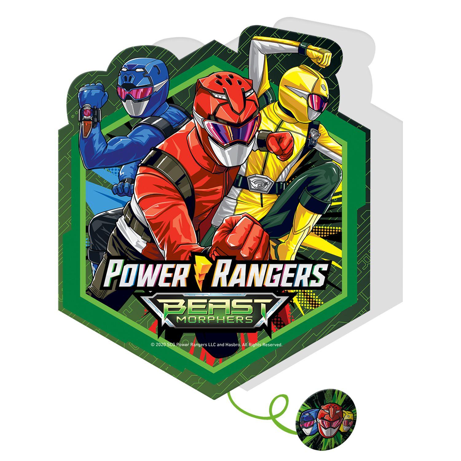 Set Cumpleaños Power Ranger para 6 Personas Cotillón-3