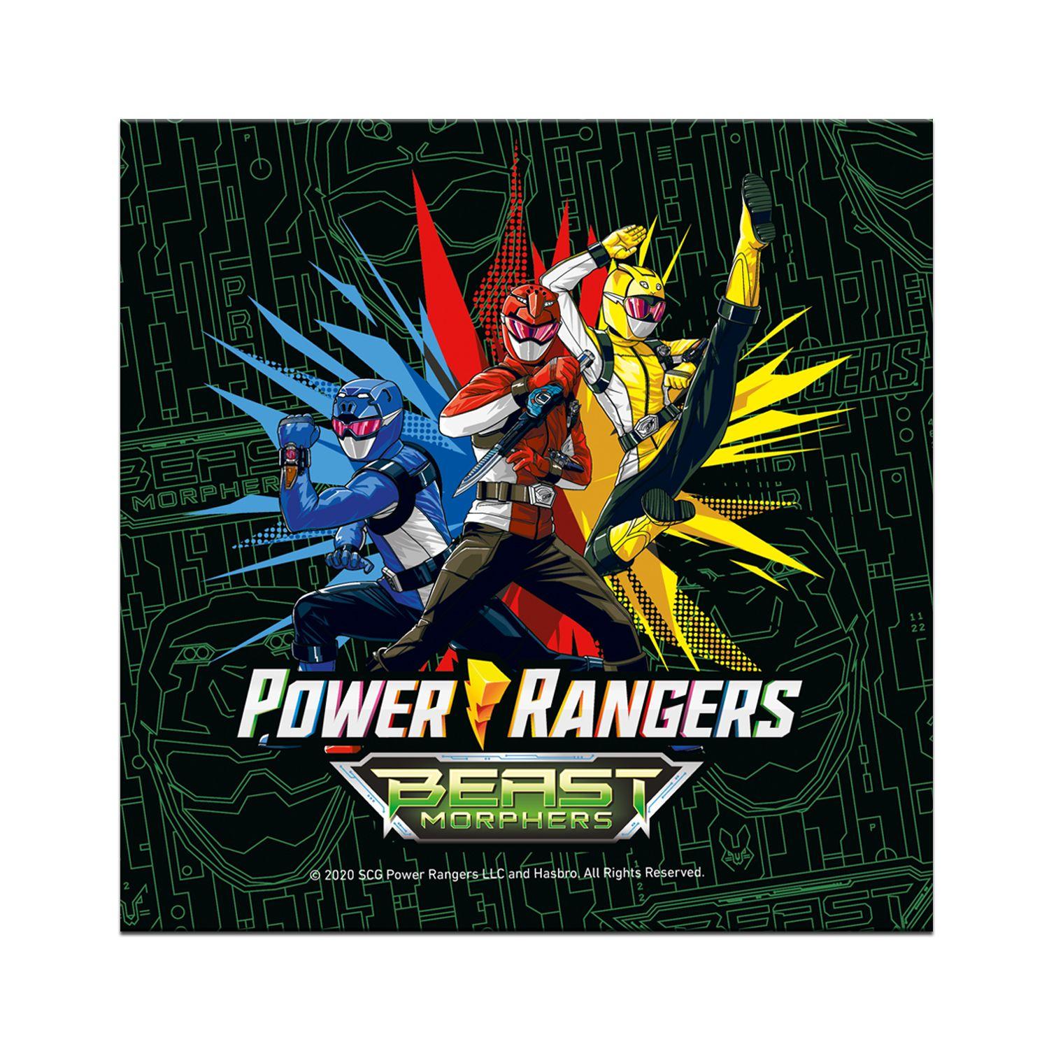 Set Cumpleaños Power Ranger para 6 Personas Cotillón-6