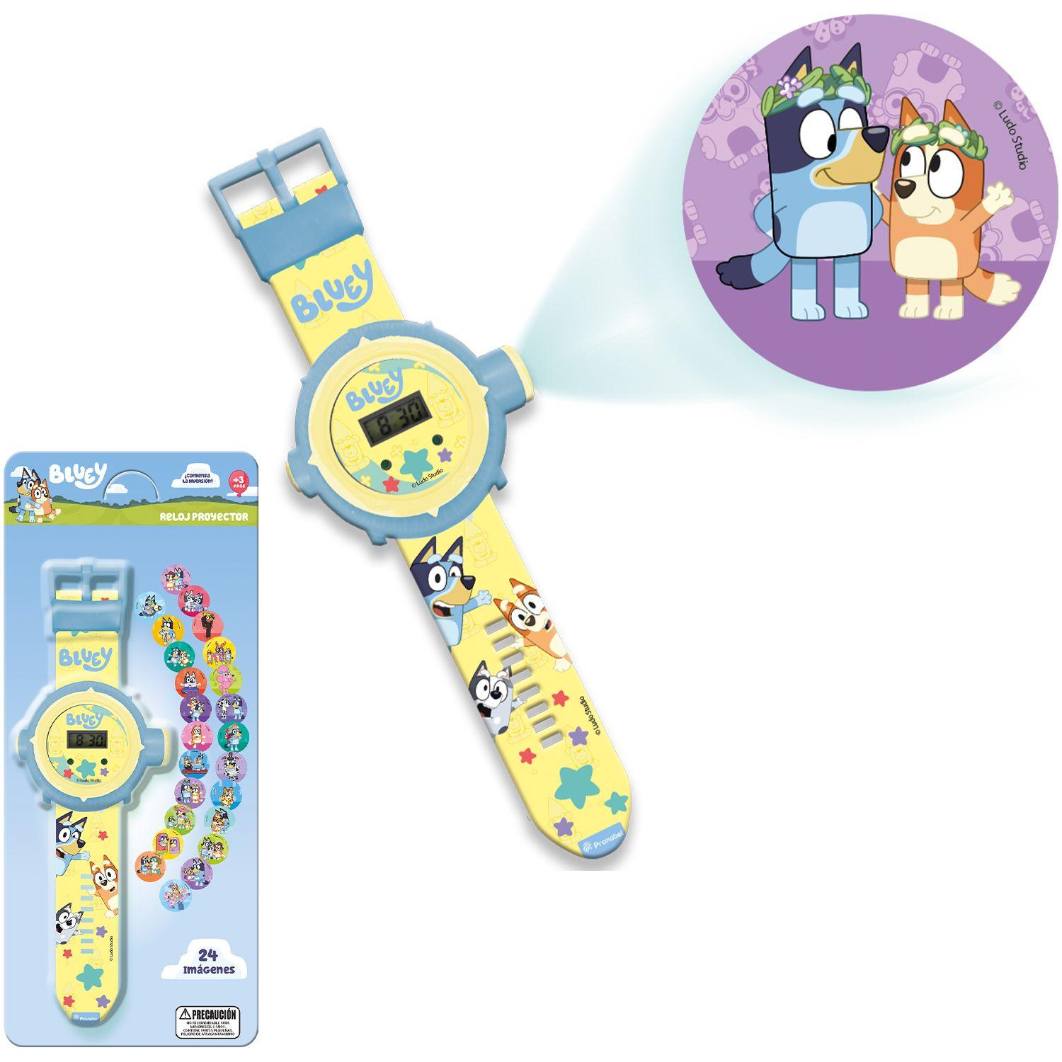 Reloj Proyector 24 Imágenes Bluey-2
