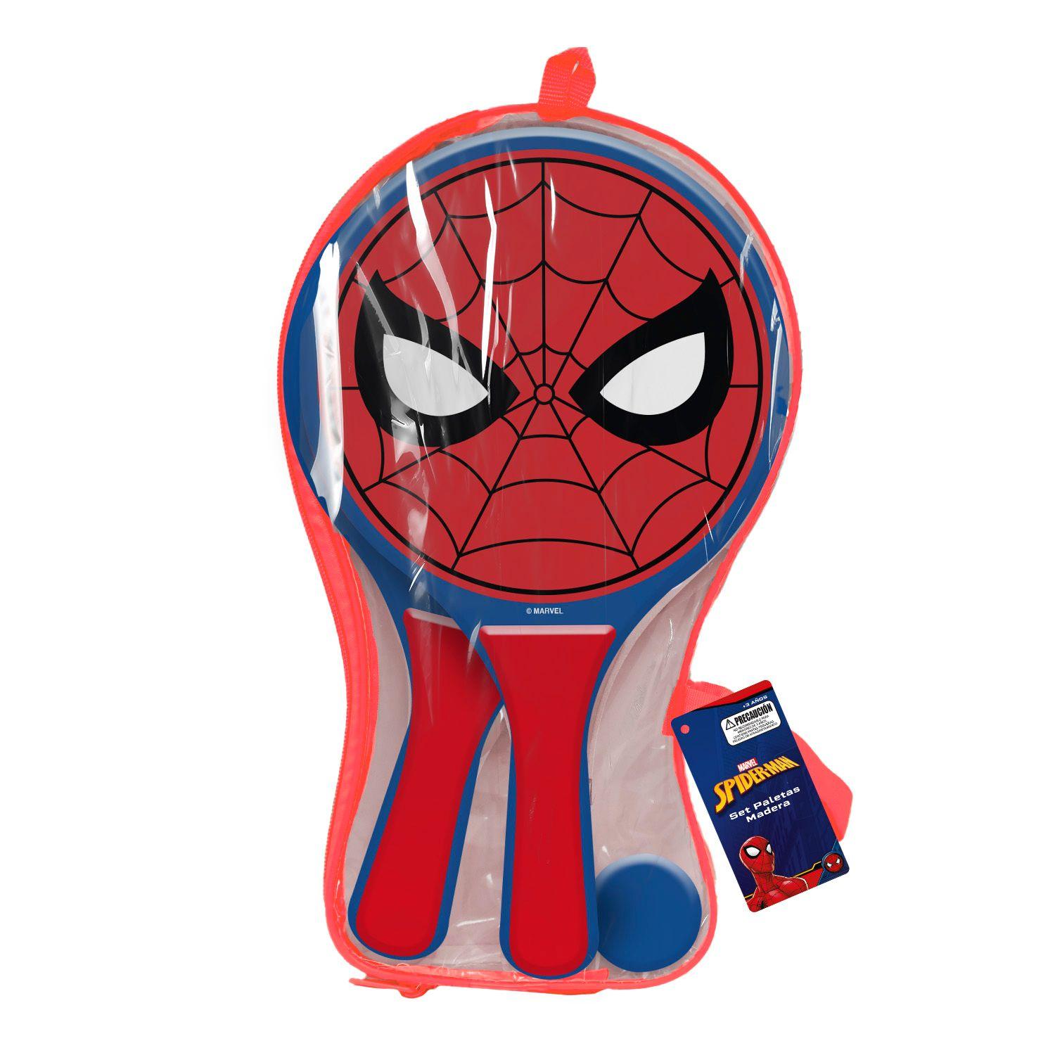Set Paletas De Madera con Bolso Spiderman-1