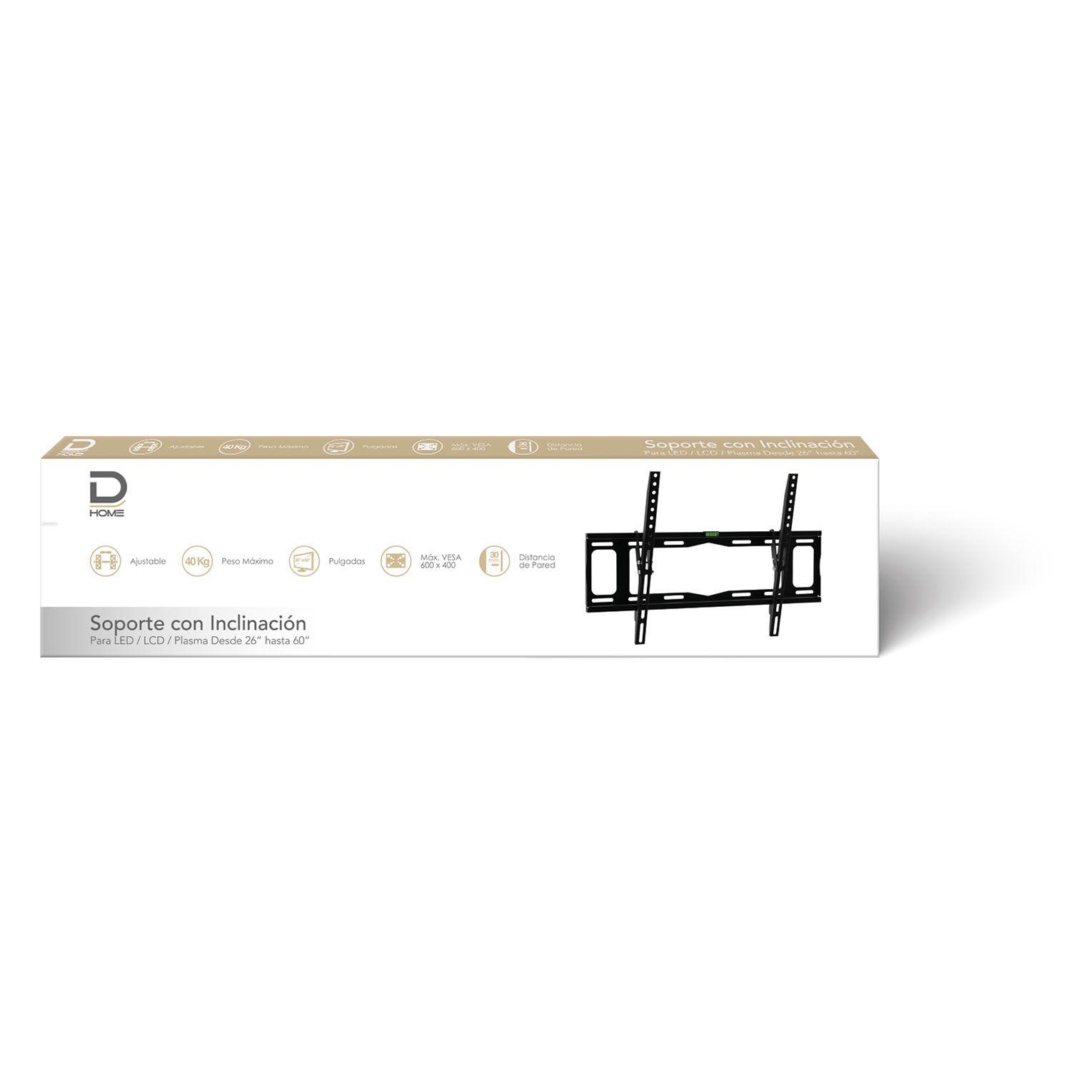 Soporte Tv 26" a 60" 40 Kg max Datacom-1