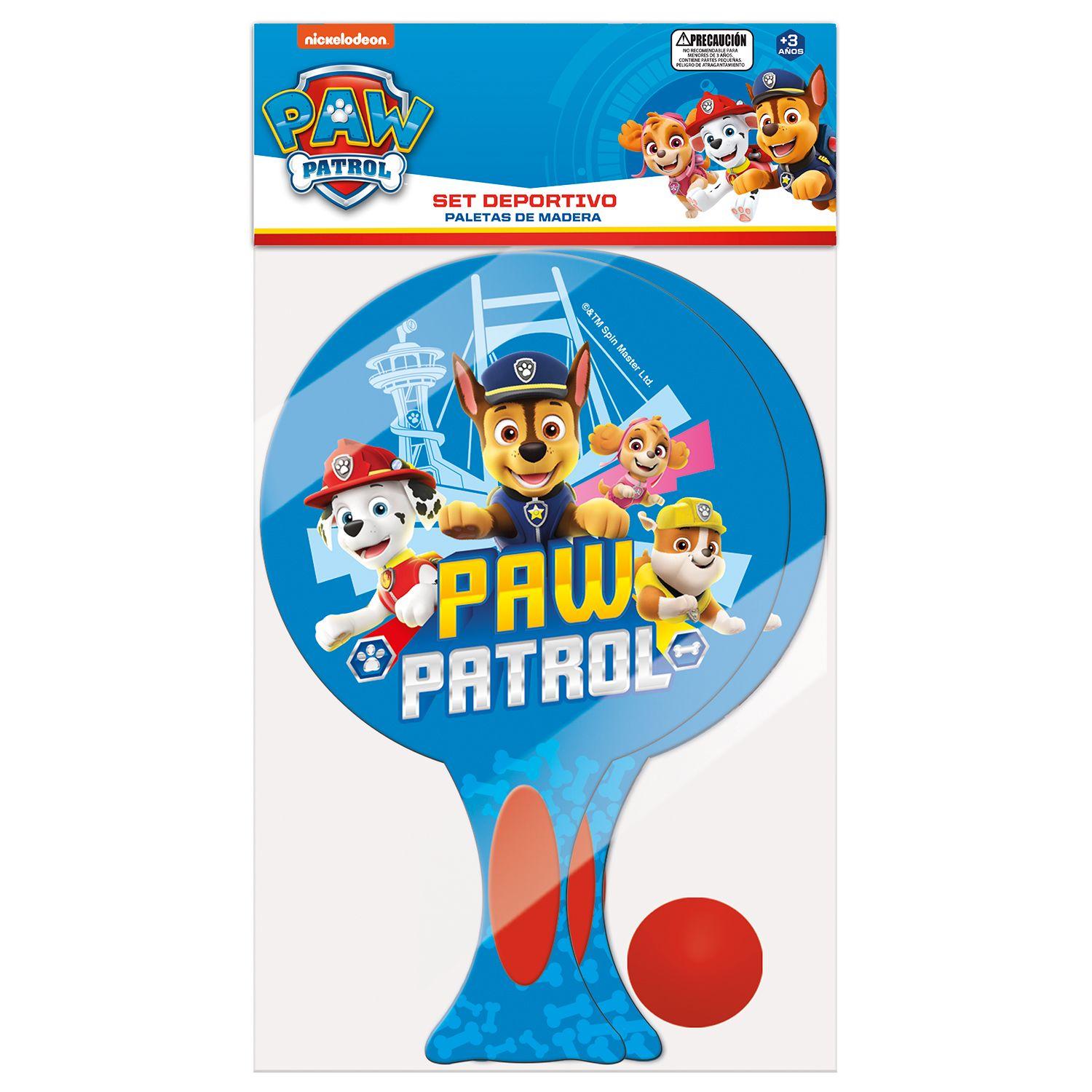 Set Deportivo Paletas De Madera Paw Patrol-0