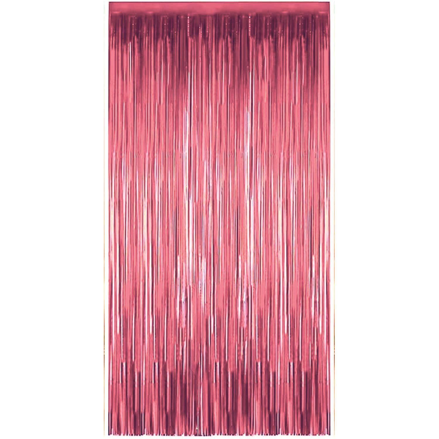 Cortina Holográfica Rose Gold 2,5 metros Big Party-1