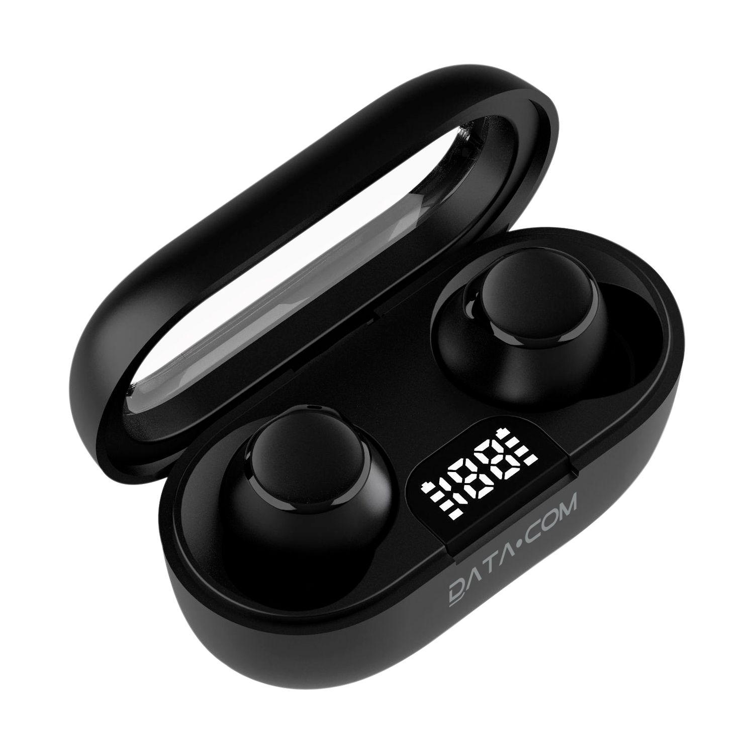 Audifono Earburds V5.3 Negro Datacom-2